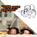 Halloween Skull Lights LED Set of 8 Trick or Treat Party Set of 8 White Skull