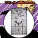 Halloween Door Curtain with Bats Design Trick or Treat Party 213cm x 102cm White
