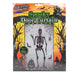 Halloween Door Curtain Skeleton Design Trick or Treat Party 213cm x 102cm White