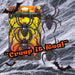 Halloween Spiders Decoration Trick or Treat 14cm x 10cm Black Glitter