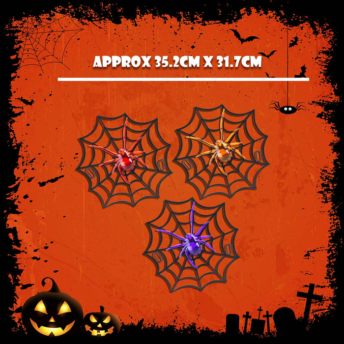 Halloween Light Up Spider on Web 1 Piece Mystery Bag  MultiColour