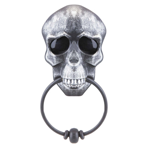 Halloween Door Knocker Spooky Decoration Halloween Party, Trick or Treat  Silver