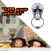 Halloween Door Knocker Spooky Decoration Halloween Party, Trick or Treat Silver
