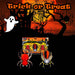 Halloween Spider Hanging Honeycomb Decoration Set of 3 Trick or Treat