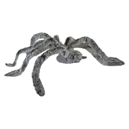 Halloween Animated Spider Light Up Eyes Moving Legs Trick or Treat Party  Grey