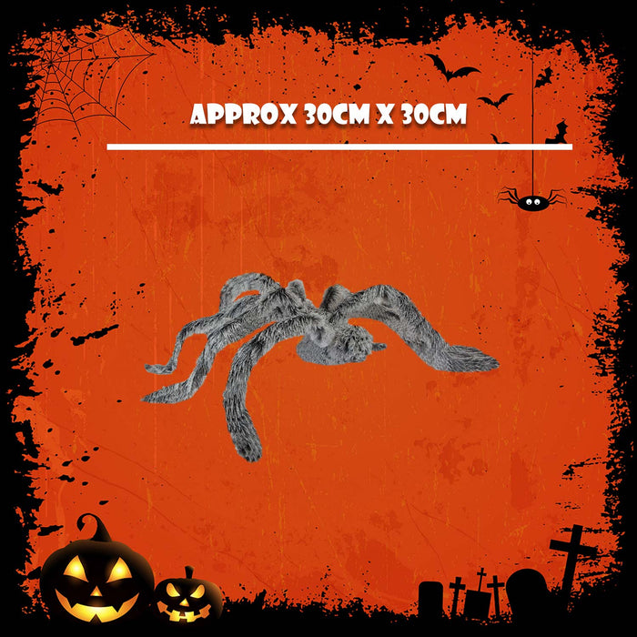 Halloween Animated Spider Light Up Eyes Moving Legs Trick or Treat