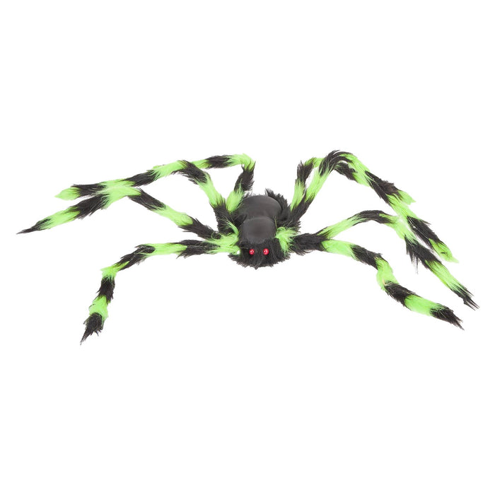Halloween Giant Spider Decoration | Party Accessories | Green & Black