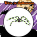 Halloween Giant Spider Decoration | Party Accessories | Green & Black
