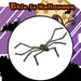 Halloween Giant Fury Spider Decoration | Party Accessories | Black