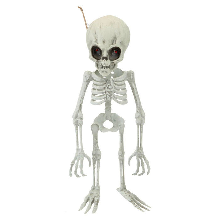 Halloween Alien Hanging Skeleton Decoration | Party Accessory | White