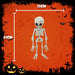 Halloween Alien Hanging Skeleton Decoration | Party Accessory | White