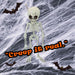 Halloween Alien Hanging Skeleton Decoration | Party Accessory | White