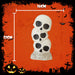 Halloween Skull 3 Tier Light Up Decoration | Party Accessories | White