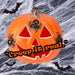 Halloween Light Up Spider Pumpkin | Party Accessories | Orange