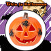 Halloween Light Up Spider Pumpkin | Party Accessories | Orange