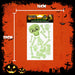 Halloween Glow Skeleton Gel Stickers | Party Accessories | Green