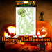 Halloween Glow Skeleton Gel Stickers | Party Accessories | Green