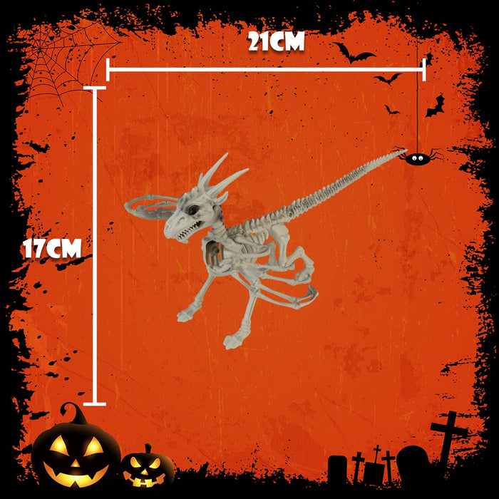 Halloween Dragon Skeleton Decoration | Party Accessories | White