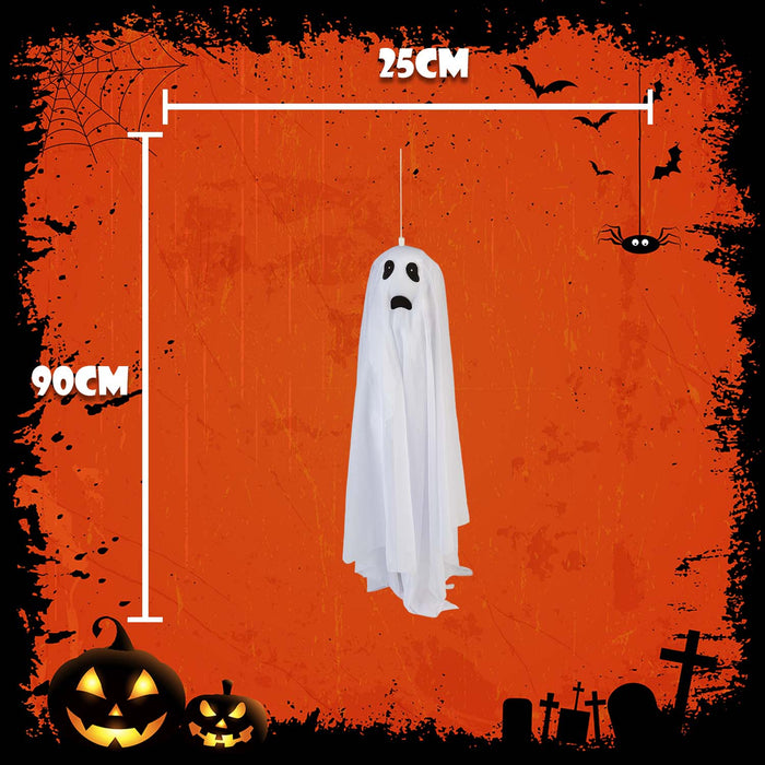 Halloween Floating Light Up Ghost | Party Accessories | White