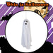 Halloween Floating Light Up Ghost | Party Accessories | White