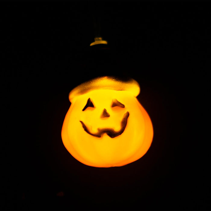 Halloween Pumpkin Head String Lights | Party Accessories | Orange