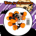 Halloween Pumpkin Head String Lights | Party Accessories | Orange