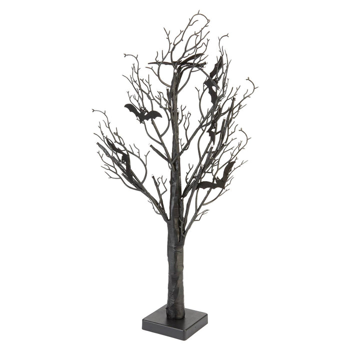 Halloween Bat Light Up Tree Decoration | Party Accessories | Black