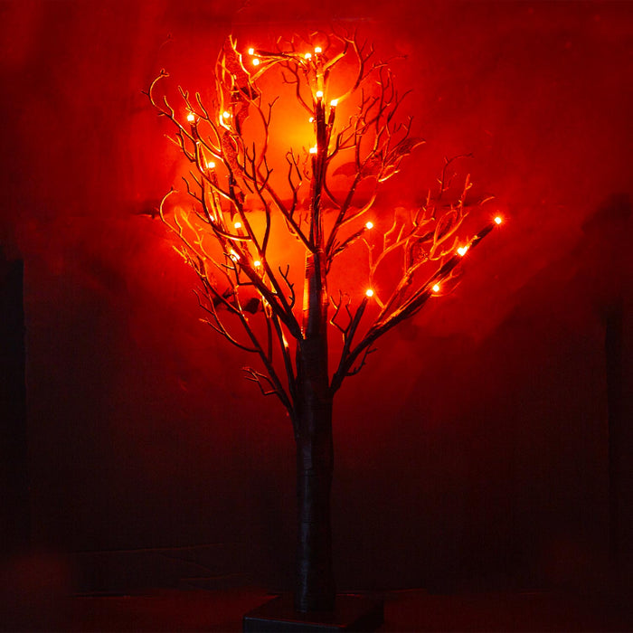 Halloween Bat Light Up Tree Decoration | Party Accessories | Black