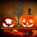 Halloween Bat Light Up Tree Decoration | Party Accessories | Black