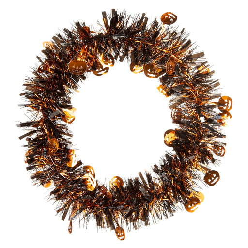 Halloween Tinsel Wreath Decoration | Party Accessories | Multi