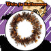 Halloween Tinsel Wreath Decoration | Party Accessories | Multi