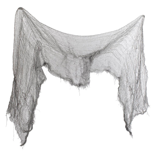 Halloween Grey Creepy Table Cloth | Party Accessories | Grey