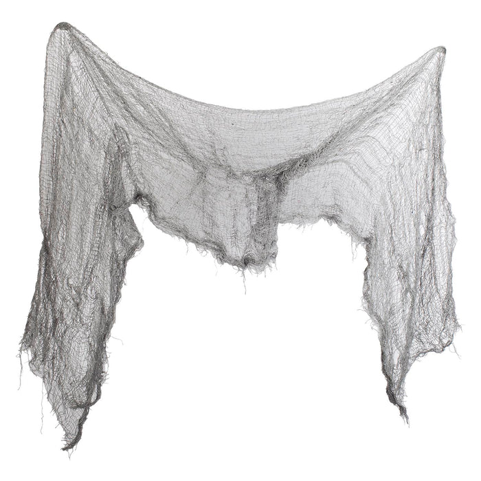 Halloween Grey Creepy Table Cloth | Party Accessories | Grey