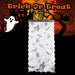 Halloween Witch & Pumpkin Door Curtain | Party Accessories | Grey