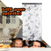Halloween Witch & Pumpkin Door Curtain | Party Accessories | Grey