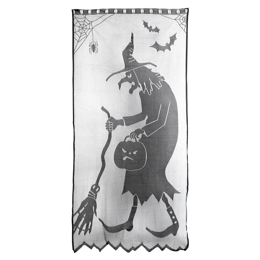Halloween Wicked Witch Door Curtain | Party Accessories | Grey