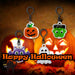Halloween Clip on light 1 Piece Mystery Bag Bat, Frankie, Pumpkin