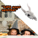 Halloween Goats Head Decoration with LED Eyes Trick or Treat Party White