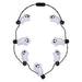 Halloween Ghost Necklace with LED Light Up Trick or Treat Party  White