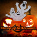 Halloween Inflatable Pumpkin Ghosts Decoration Halloween 5ft/154cm MultiColour