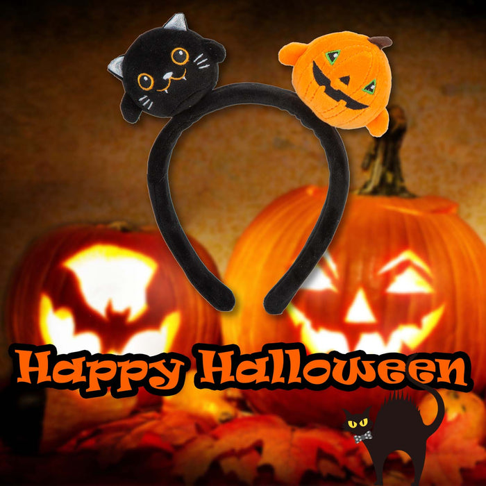 Halloween Plush Soft Headband | Party Accessories | Multi