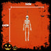 Halloween Hanging 40cm Skeleton Decoration | Party Accessories | White