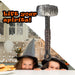 Halloween Thor Hammer Prop Decoration | Party Accessories | Grey