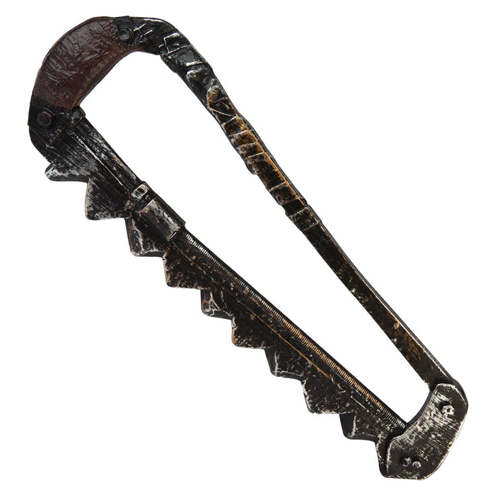 Halloween Giant Hacksaw Prop Decoration | Party Accessories | Grey