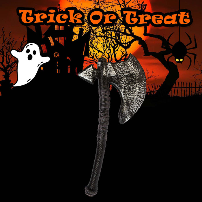 Halloween Hatchet Prop Decoration | Party Accessories | Grey