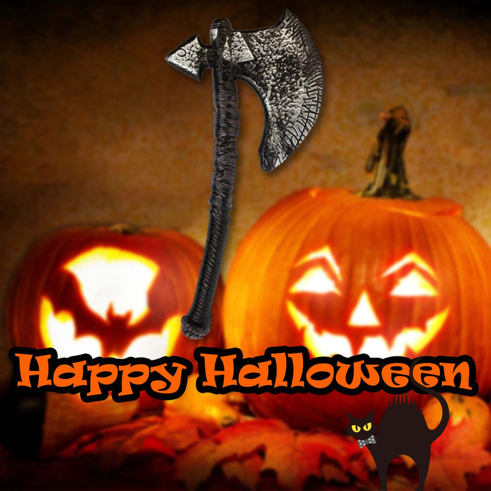 Halloween Hatchet Prop Decoration | Party Accessories | Grey