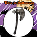 Halloween Hatchet Prop Decoration | Party Accessories | Grey
