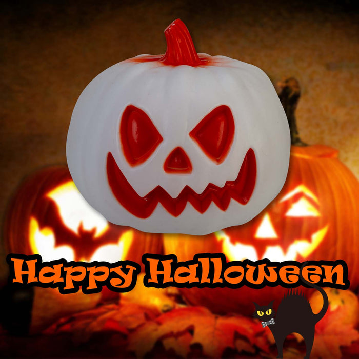Halloween Pumpkin Sound Activated LED Light MultiColoured