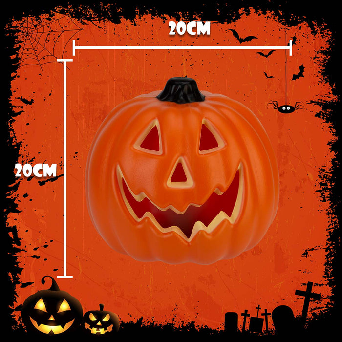 Halloween Pumpkin Flame Effect Light | Party Decoration | Orange