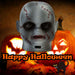 Halloween Scary Baby Head With Lights | Party Decoration | White
